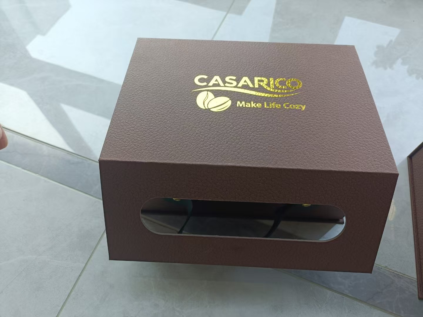 CASARICO brown gift box